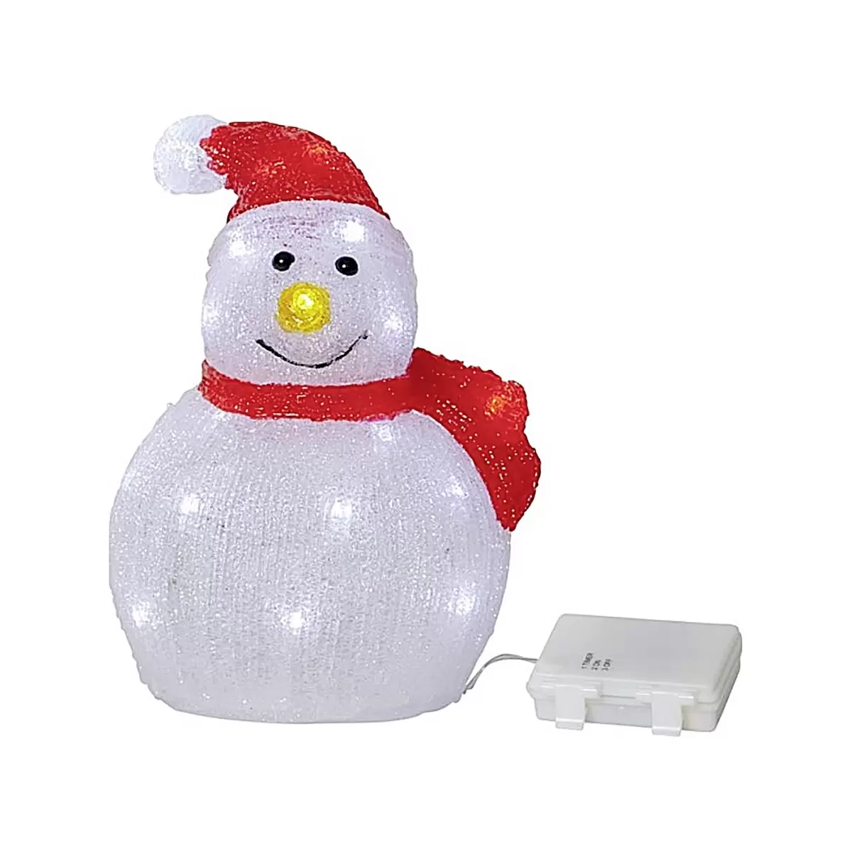Lichtdeko Outdoor gelb,rot,schwarz,weiss