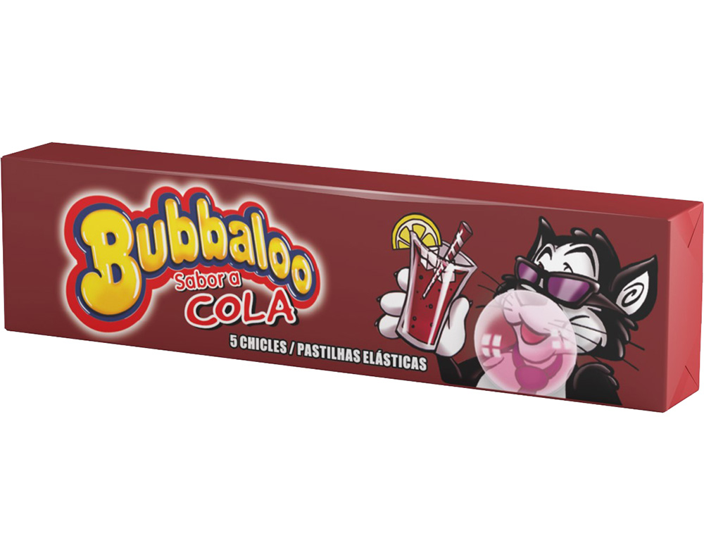PASTILHAS BUBBALLO ELÁSTICAS COLA 38G