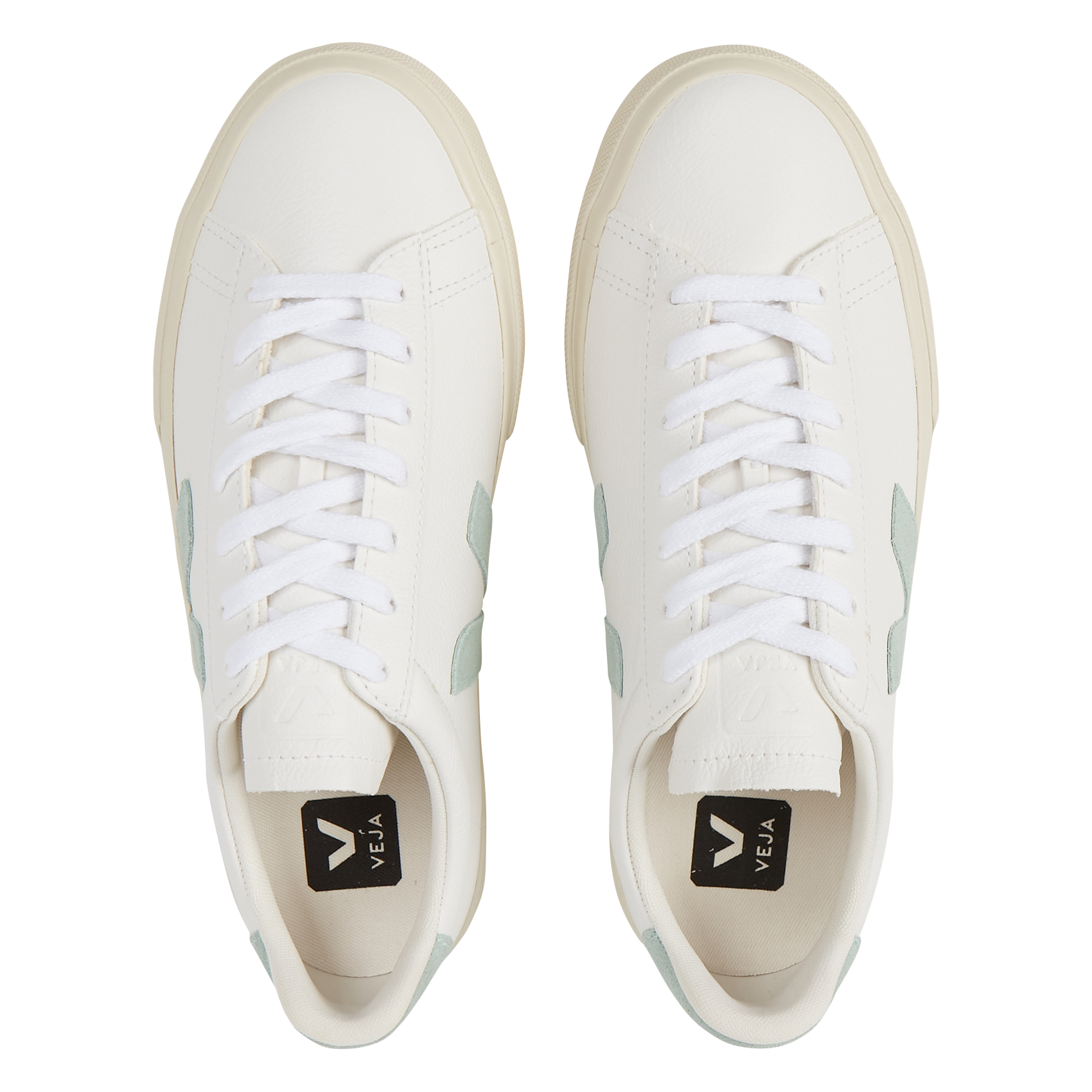 CAMPO - Baskets basses en cuir| Blanc