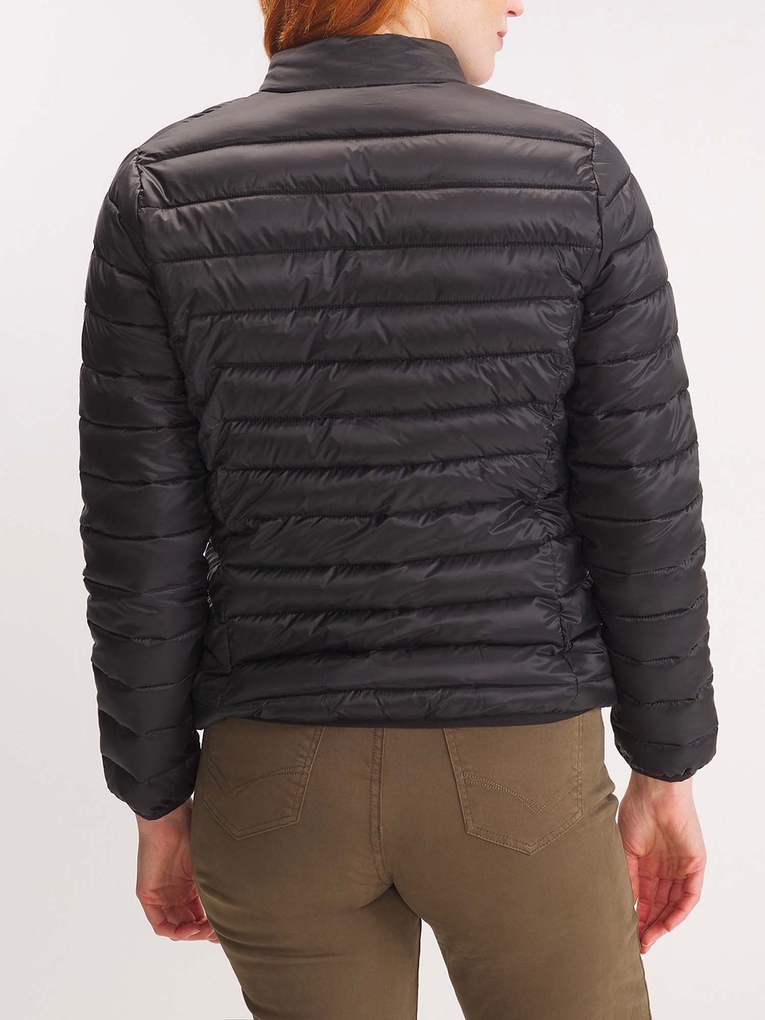 Doudoune Femme Manches Longues Noir