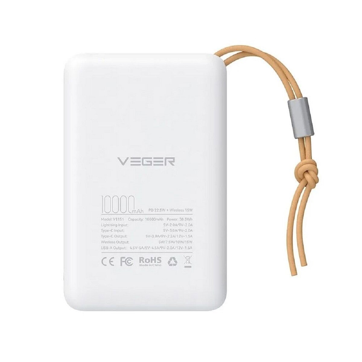 Power Bank MagOn mit Wireless Charging Support MagSafe 15W