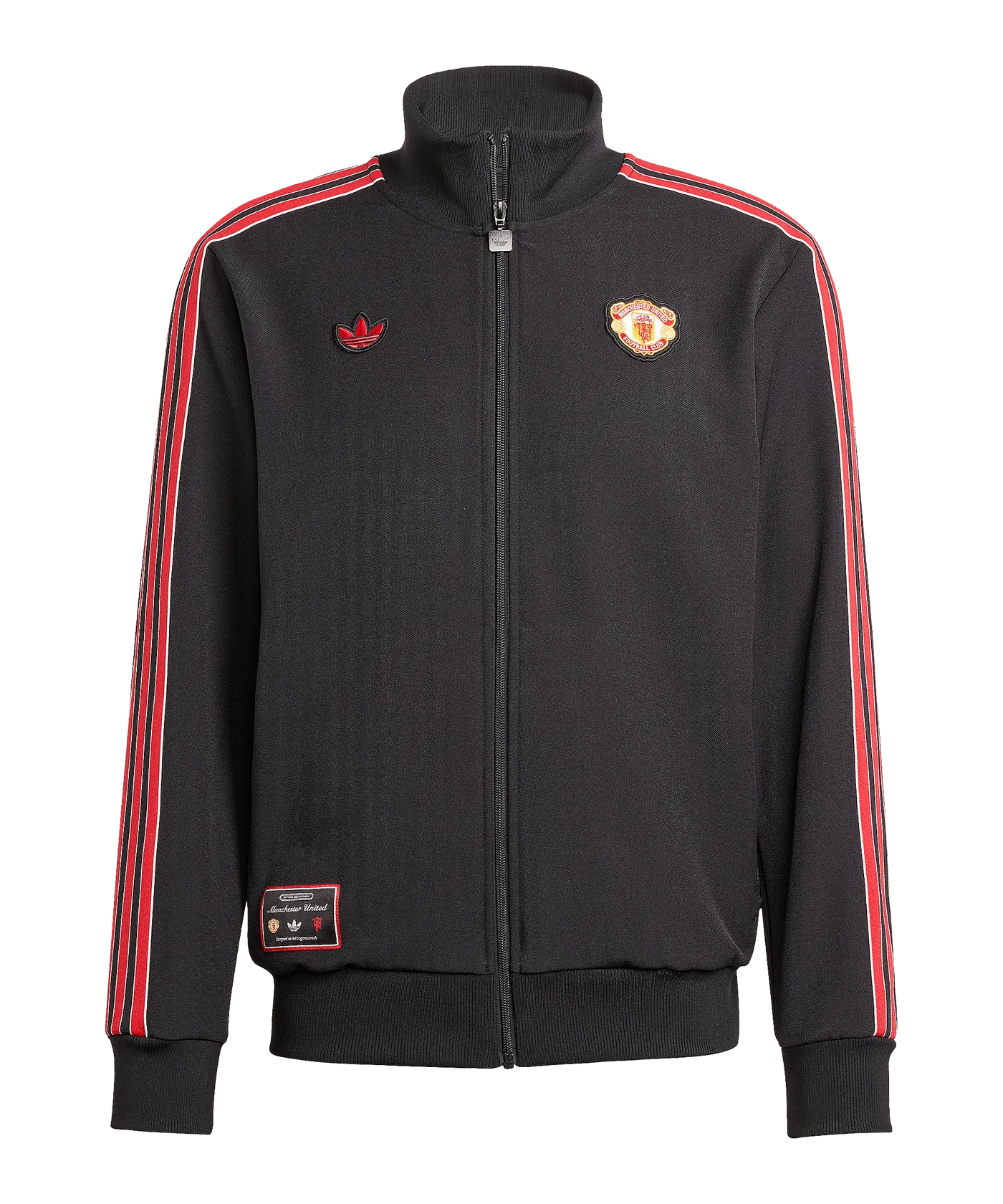 adidas Manchester United Icon Trainingsjacke Schwarz