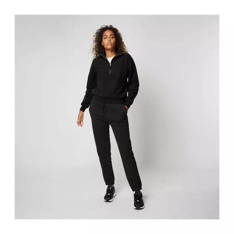 Sweat femme MYSTIC The Heat Zip Up Black