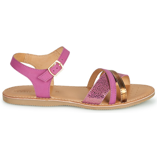 Geox - J SANDAL EOLIE GIRL - Rose / Doré