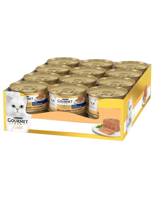 Gourmet Gold Mousse 85 g - Kattenvoer