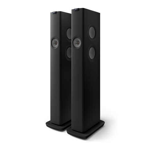 KEF LS60 Wireless – serieuze draadloze hifi-vloerluidspreker Zwart