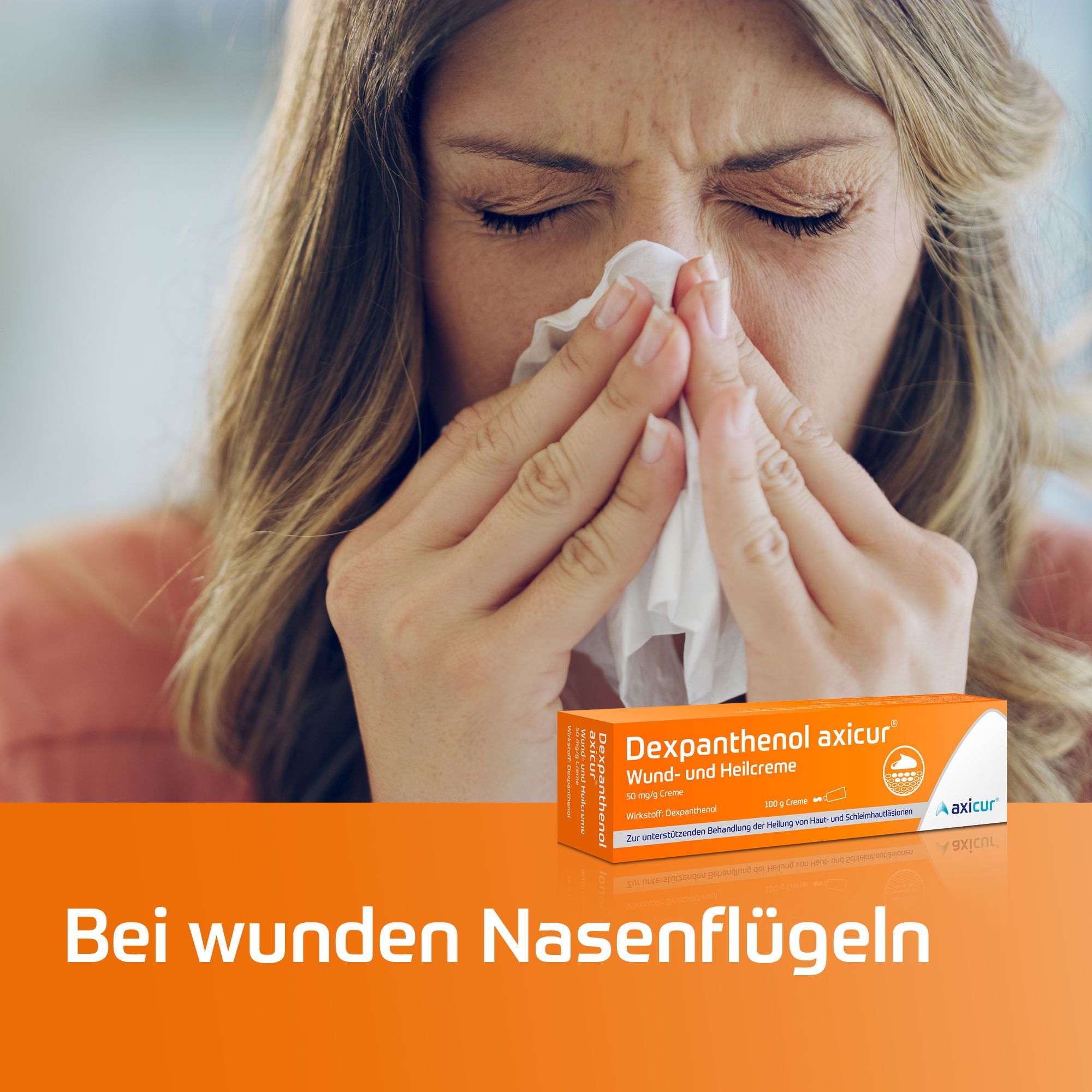 Dexpanthenol axicur® Wund- und Heilcreme 50mg/g Creme
