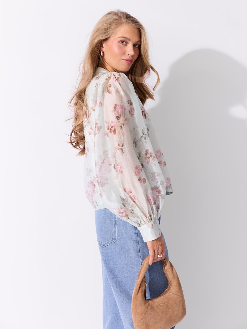 Allegra bluse Zephyr Blue