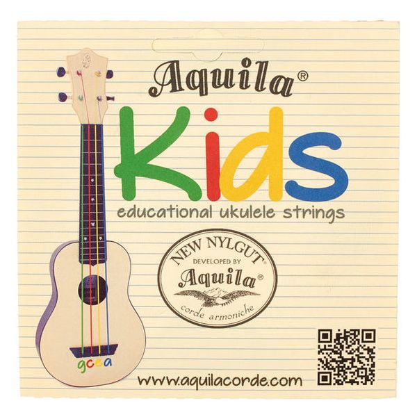 Aquila Kids Multi Color Uke Saiten