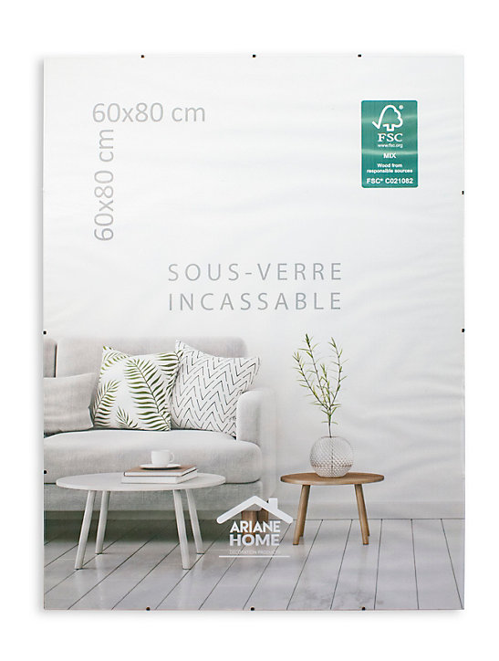 Cadre sous-verre Ariane Home l.60 x H.80 cm