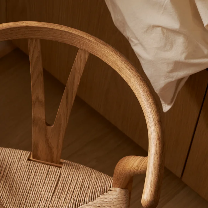Carl Hansen - Kinderstuhl CH24 Wishbone, Eiche geölt / Naturgeflecht (Limited Edition)