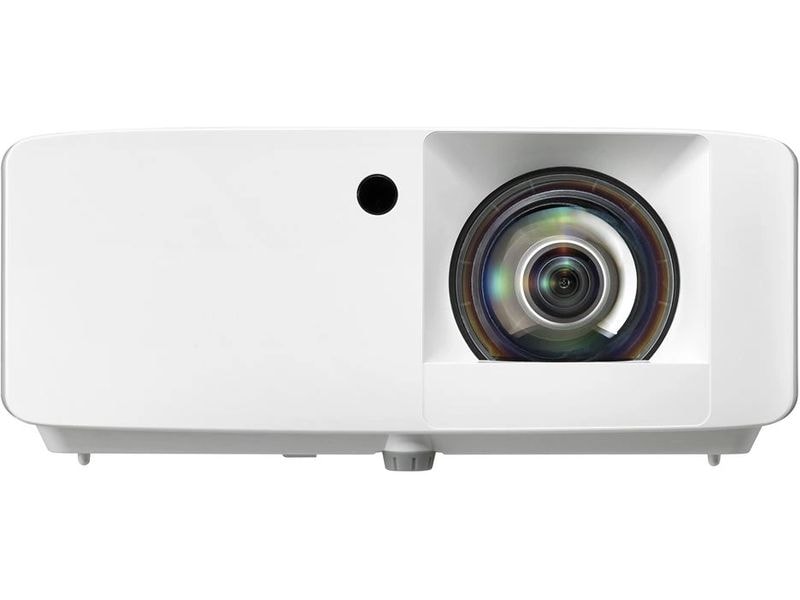 Optoma Kurzdistanzprojektor GT2000HDR Ultrakompakter Full HD-Laser-Heimprojektor mit kurzer Reichweite