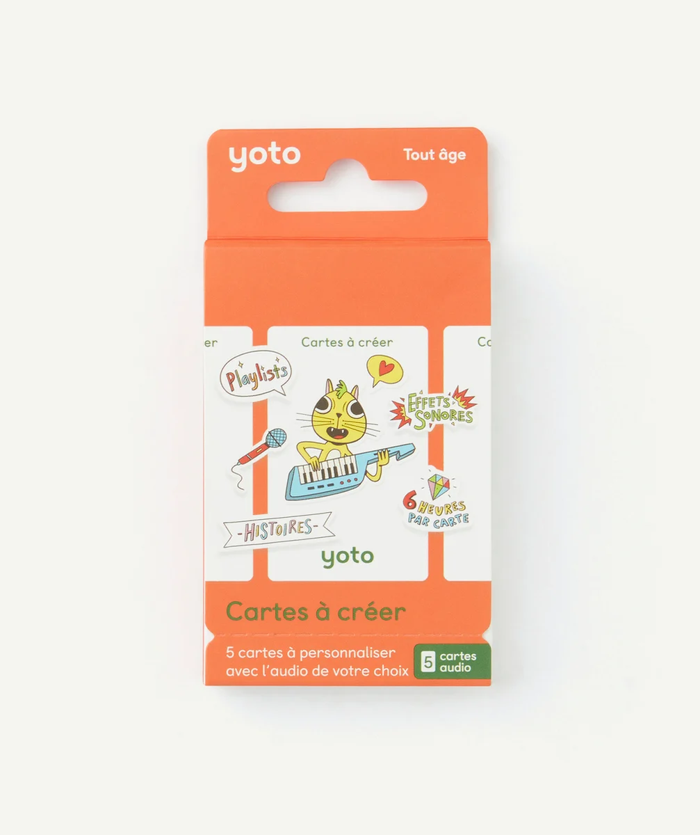 YOTOPACK DE 5 CARTES HISTOIRES AUDIO À CRÉER