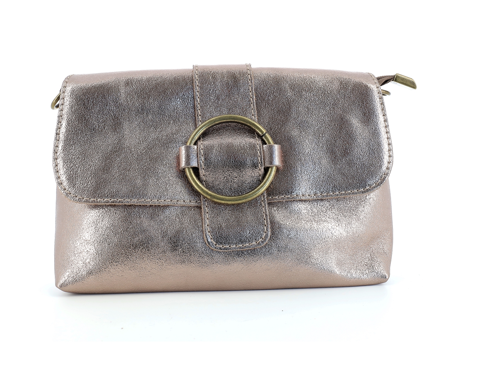 L brand-060 S SAC CUIR Cuir Or