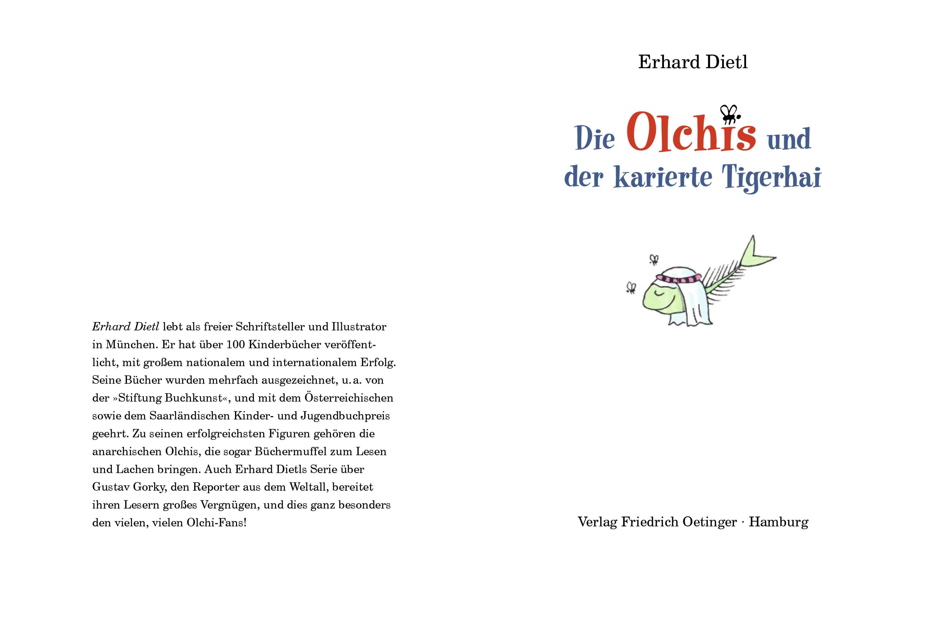 Die Olchis und der karierte Tigerhai / Die Olchis-Kinderroman Bd.3