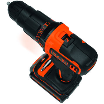 BLACK+DECKER accuklopboormachine BDCHD18K-QW