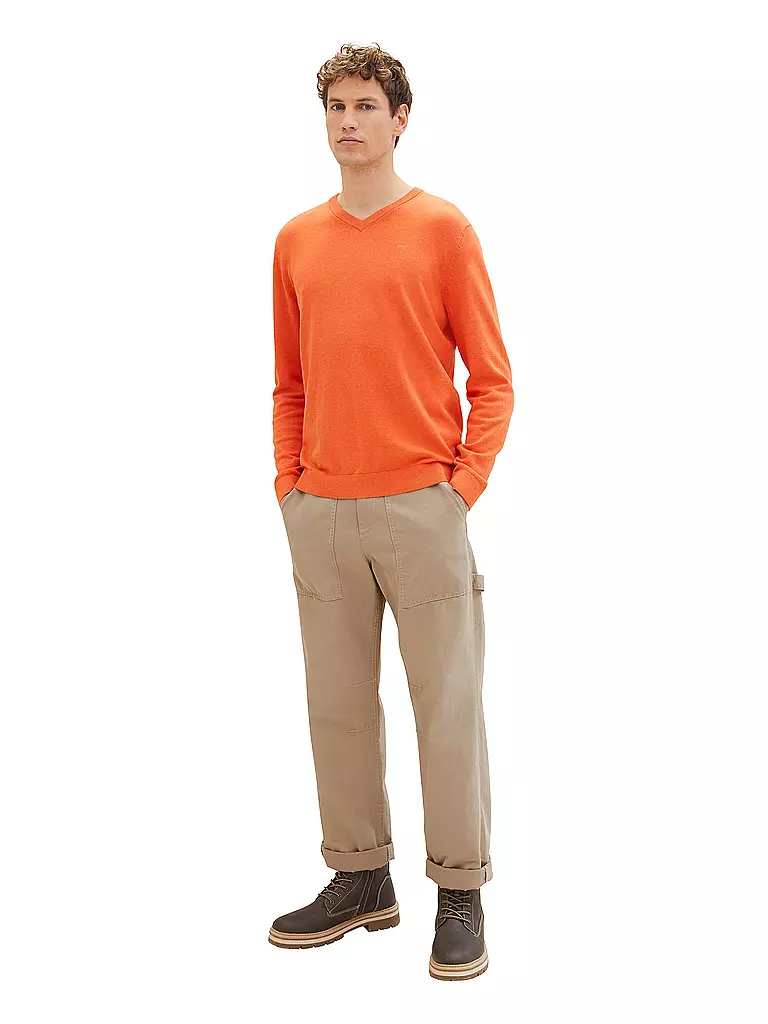 TOM TAILOR Pullover orange