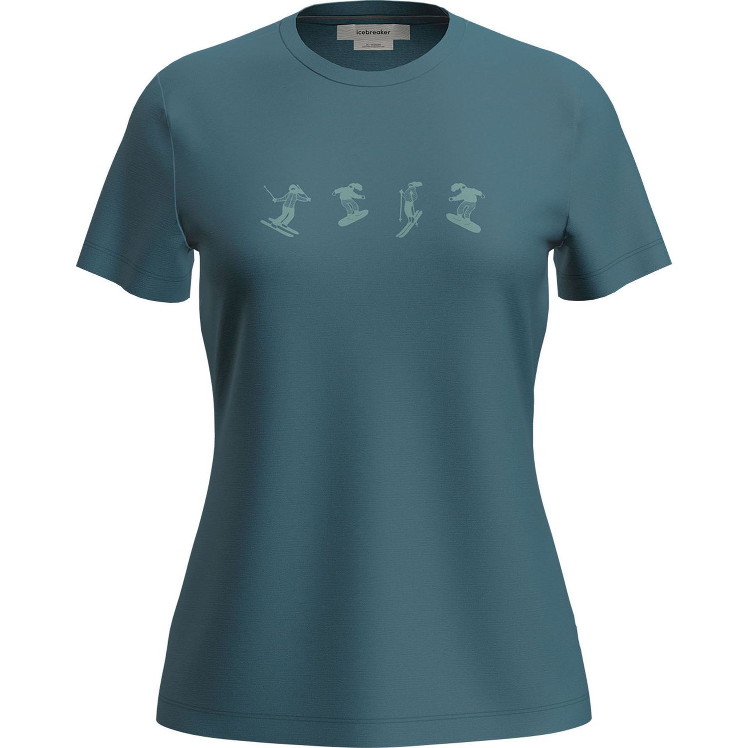 IcebreakerWomen Mer 150 Tech Lite SS Tee Snow Day