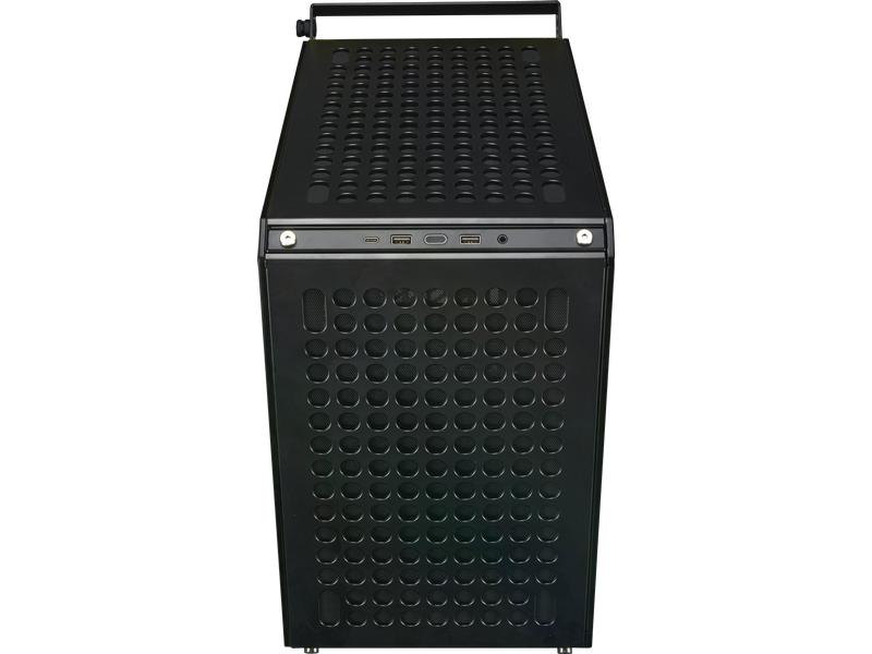 Cooler Master PC-Gehäuse Qube 500 Flatpack Schwarz Flexibel gestaltbarer Mini-Tower