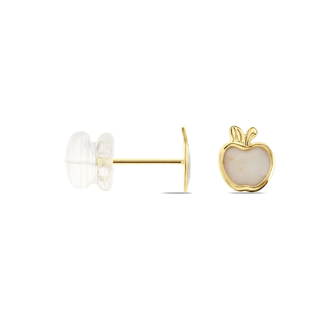 Boucles D'oreilles Puces Pompeo Or Jaune