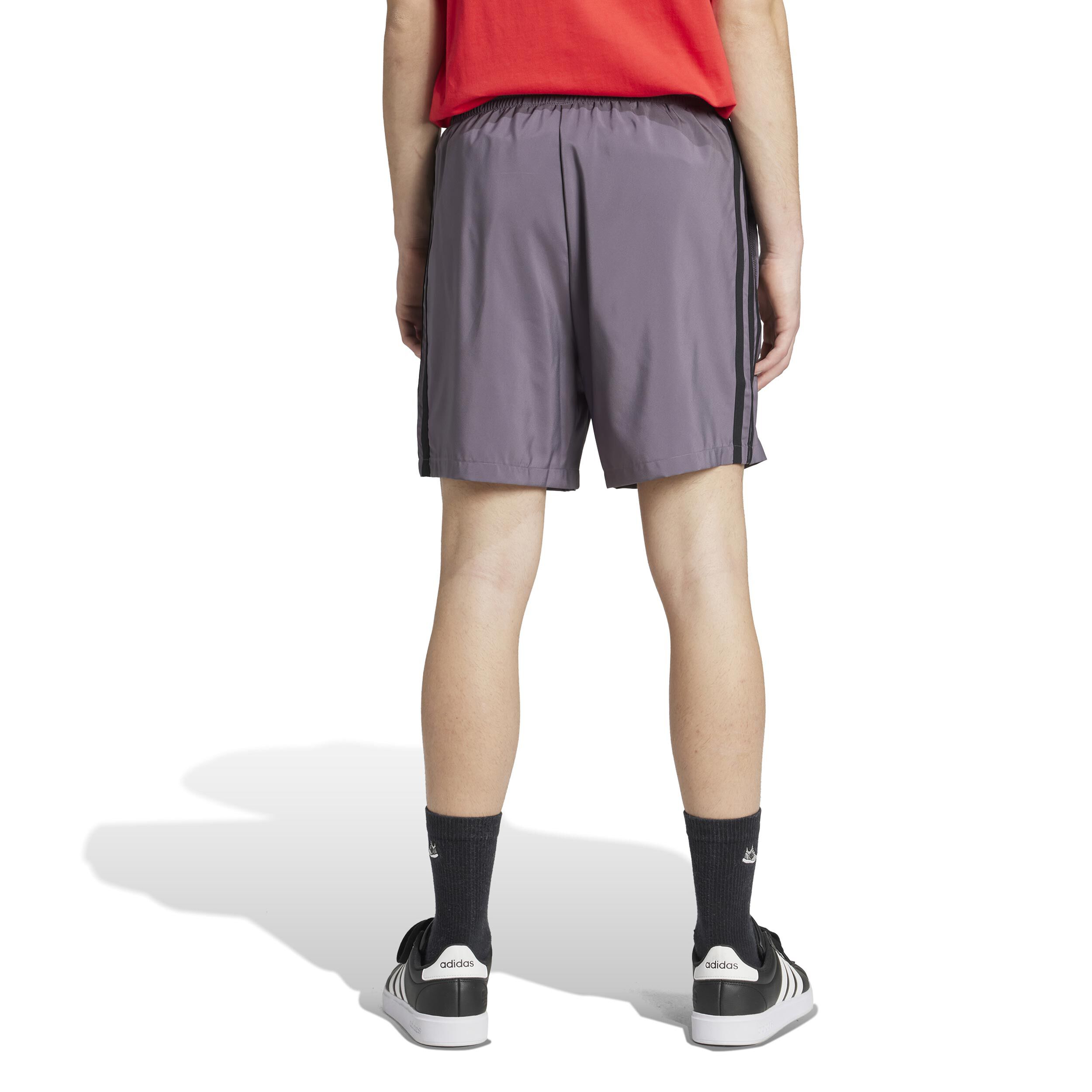 adidas 3Stripes Chelseas Shorts Hommes - Gris Foncé, Noir