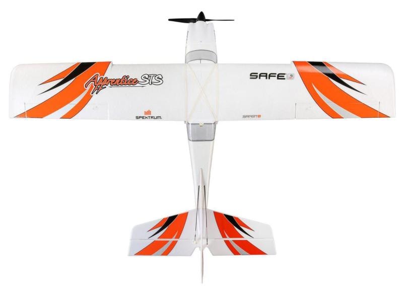 E-flite Trainer Apprentice STS 1500 mm ARTF Mode-2 Einsteiger-freundliches Modellflugzeug mit Spektrum DSMX Fernsteuerung
