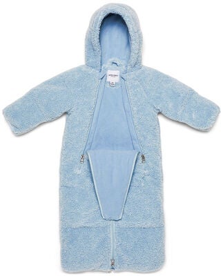 Petite Chérie Blanche Vognpose 2-in-1 Teddy, Blue Fog