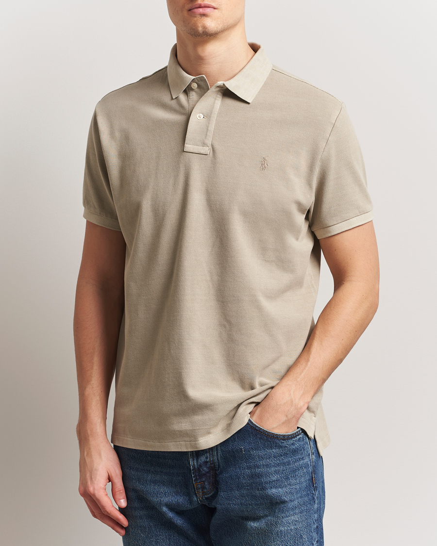 Polo Ralph Lauren Custom Slim Fit Polo Olive