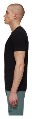 T-Shirt Manches Courtes Mammut Core Noir