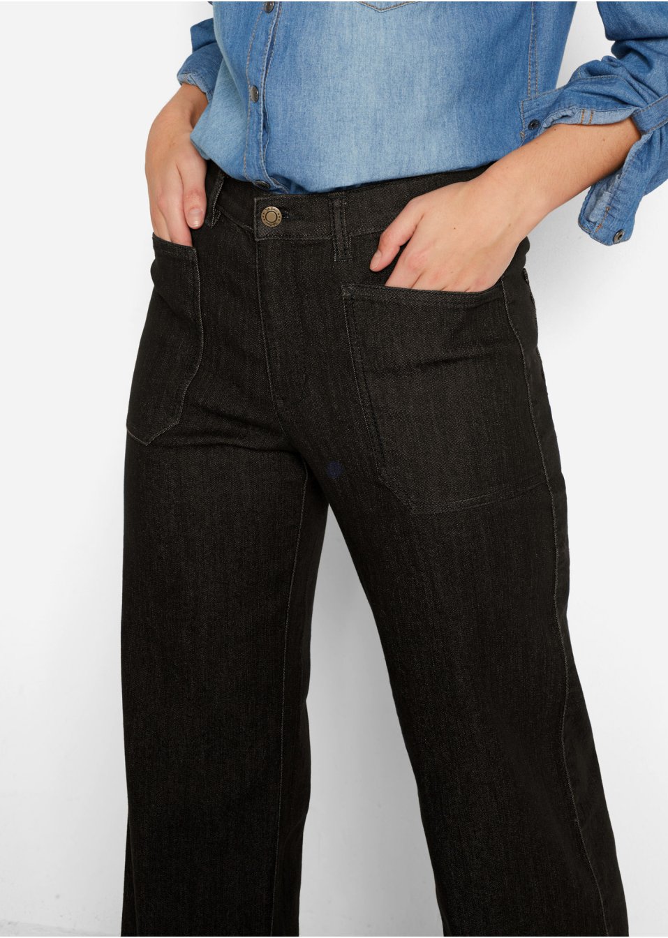 Jean confort-stretch, Wide