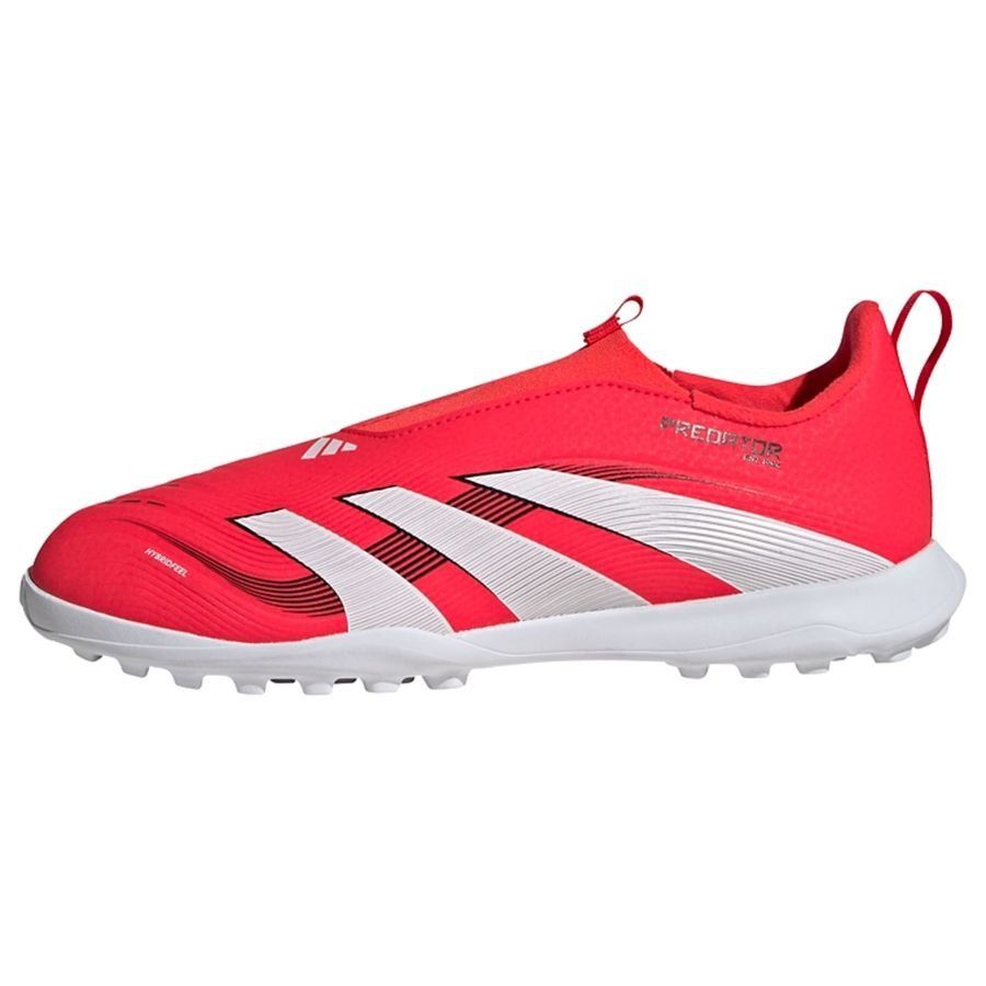 adidas Predator League Laceless TF Pure Victory - Lucid Red/Blanc/Noir Enfant