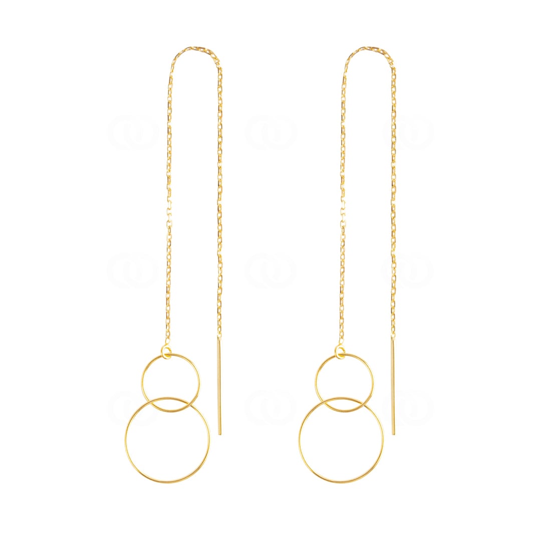 Ohrhänger 750/18 K Gelbgold