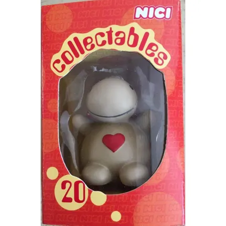 NICI Nilpferd-Sammelfigur beige Nr. 20 Neu versiegelt