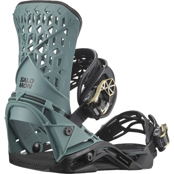 Fixation snowboard SALOMON HIGHLANDER SAGEBRUSH GREEN