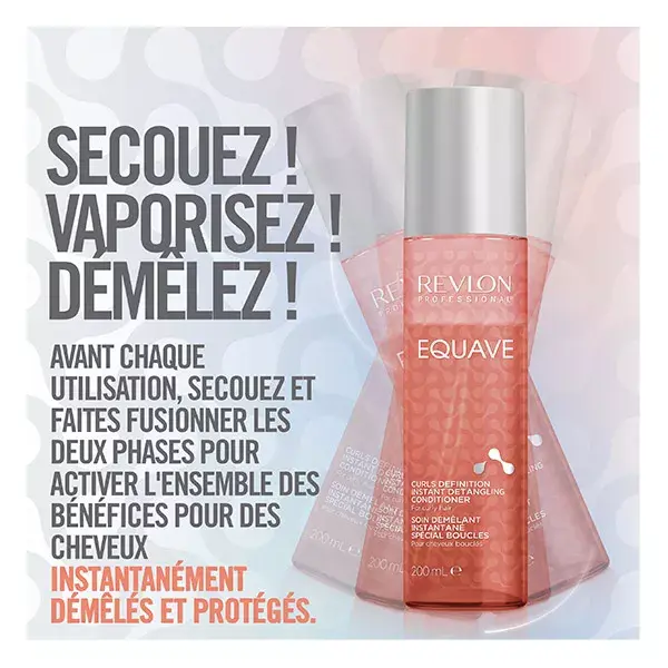 Revlon Professional Equave™ Tratamento Desembaraçante e Definidor de Cachos Bifásico 200ml