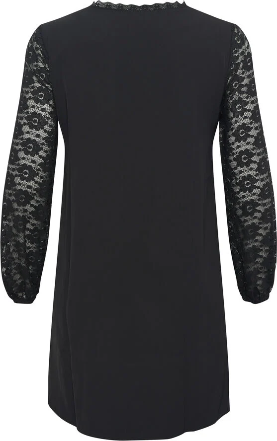 Kaffe Curve KCmilli Lace Dress Black deep