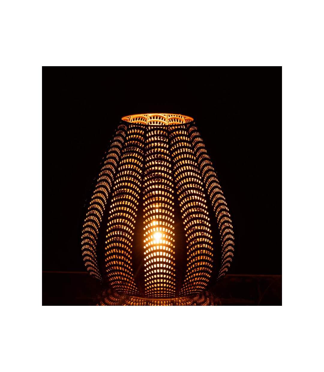 Paris Prix - Bougeoir Design En Métal gala 31cm Or