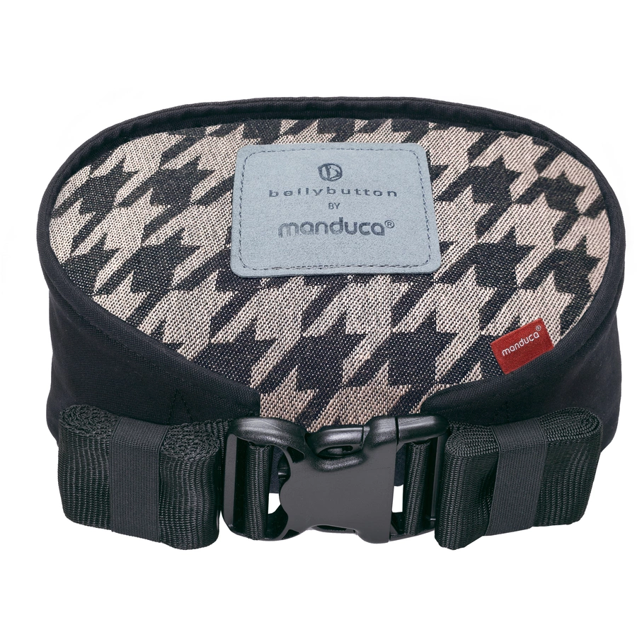 manduca Babytrage Twist Regular by bellybutton PepitaBlack
