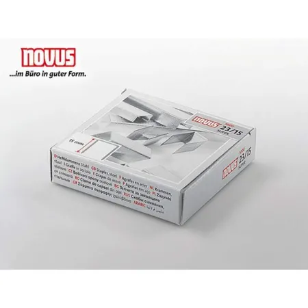 Novus- Heftklammern 23/15 St Mp. 
