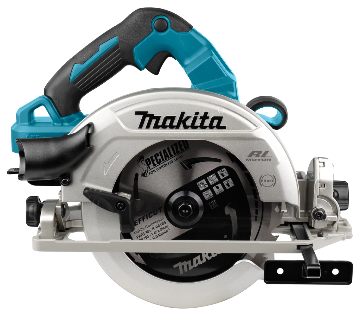 Makita DHS782ZJ 36V (2x 18V) Li-Ion Accu Cirkelzaag body in Mbox - 190mm - koolborstelloos