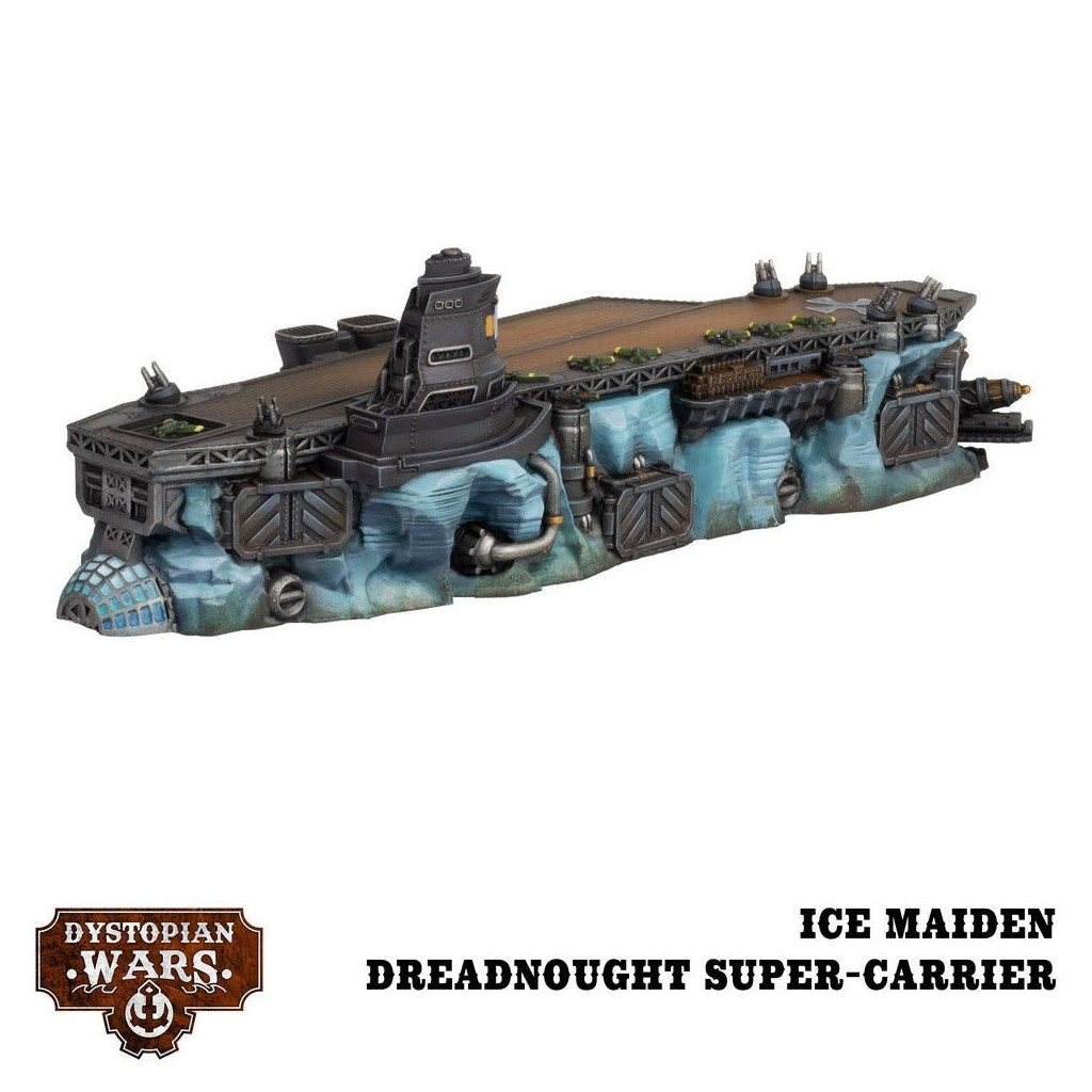 Dystopian Wars: Ice Maiden Battlefleet Set