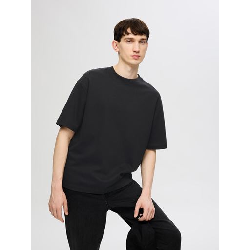 Selected Homme Oscar Loose T-shirt, Black, M