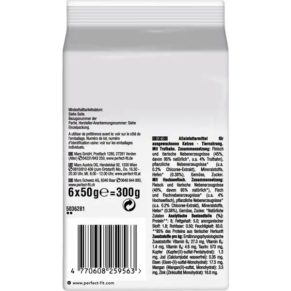 Natural Vitality Katze Adult 1+ mit Truthahn und mit Hochseefisch