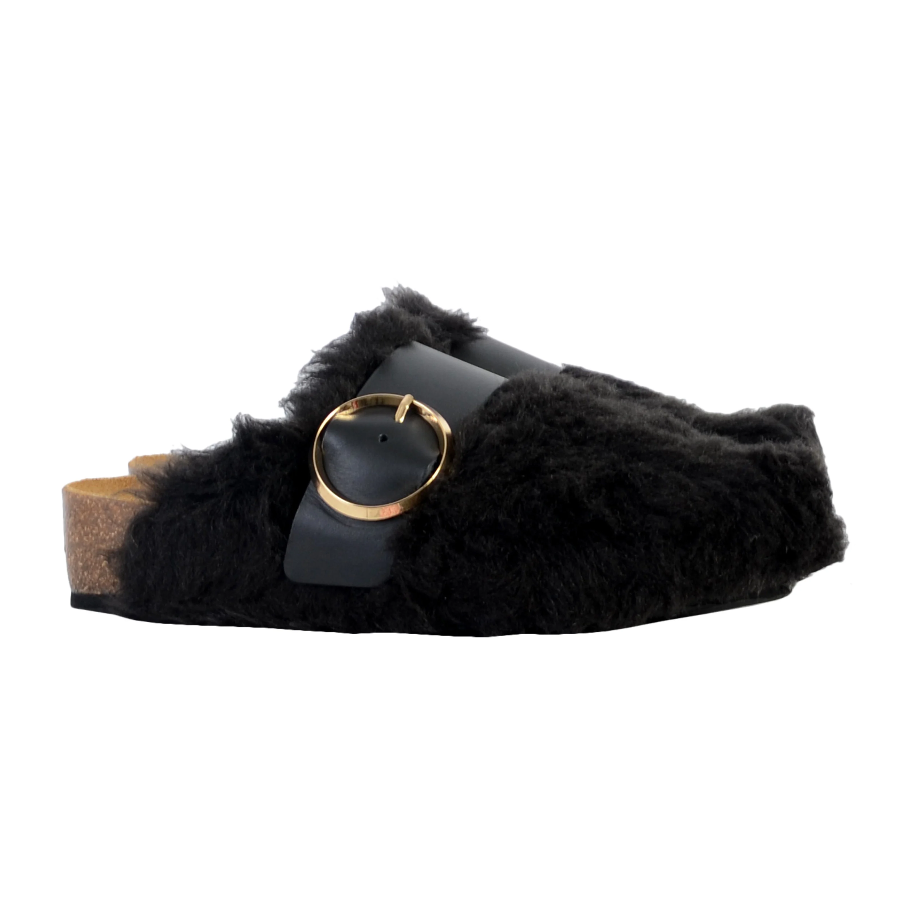 Mules cuirmonique | Noir