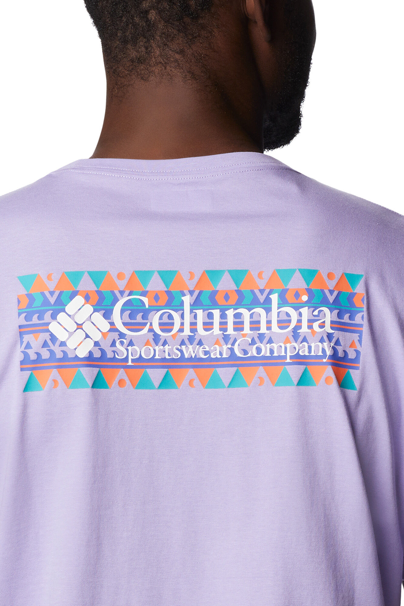 Camiseta masculina de manga curta Columbia North Cascades™ - Roxa