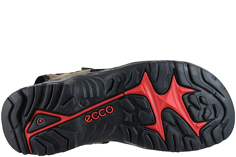 ECCO OFFROAD SANDAL I GRØNT OLIERET NUBUCK