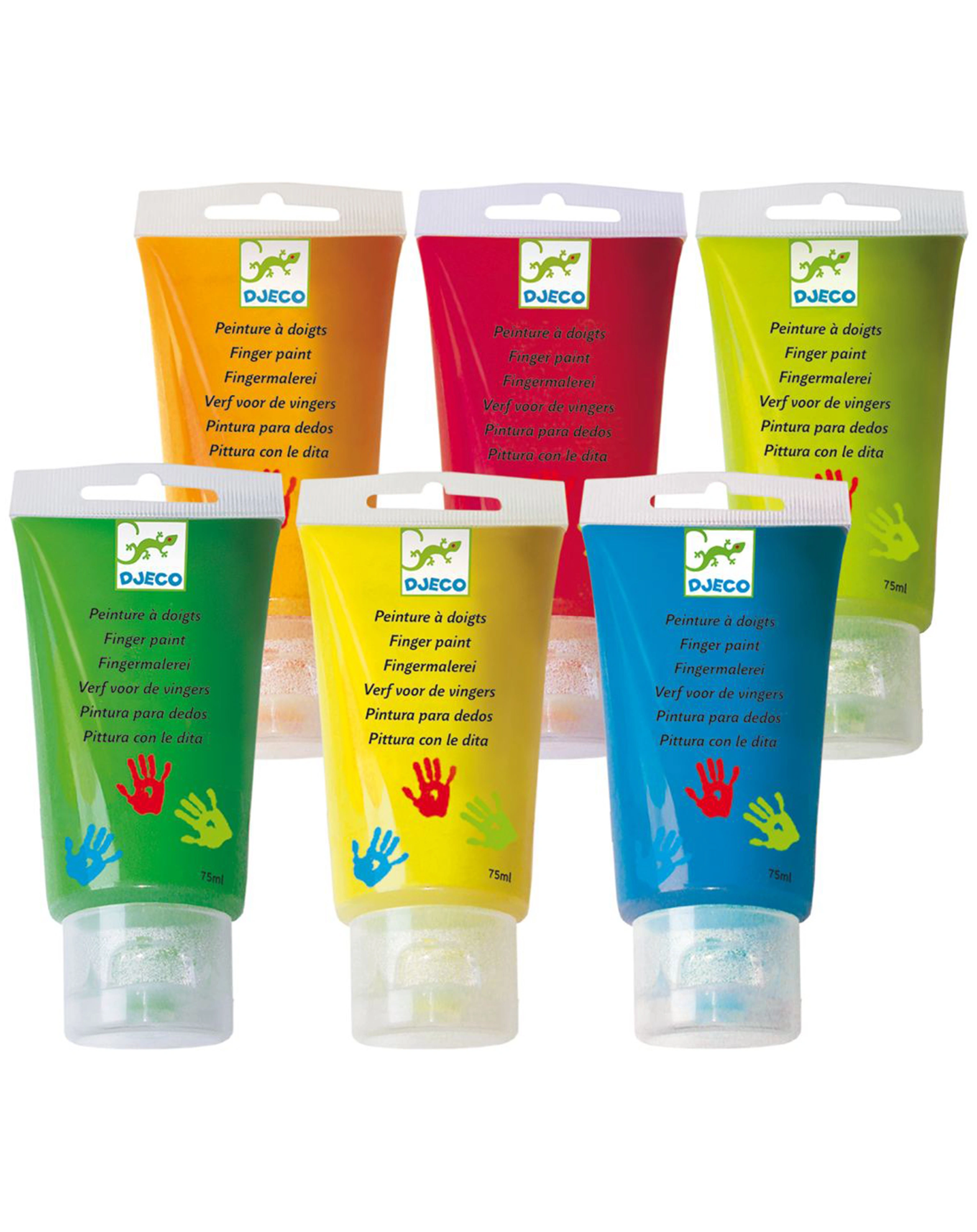 Fingerfarben: PAINT'S TUBES 6er-Pack in bunt