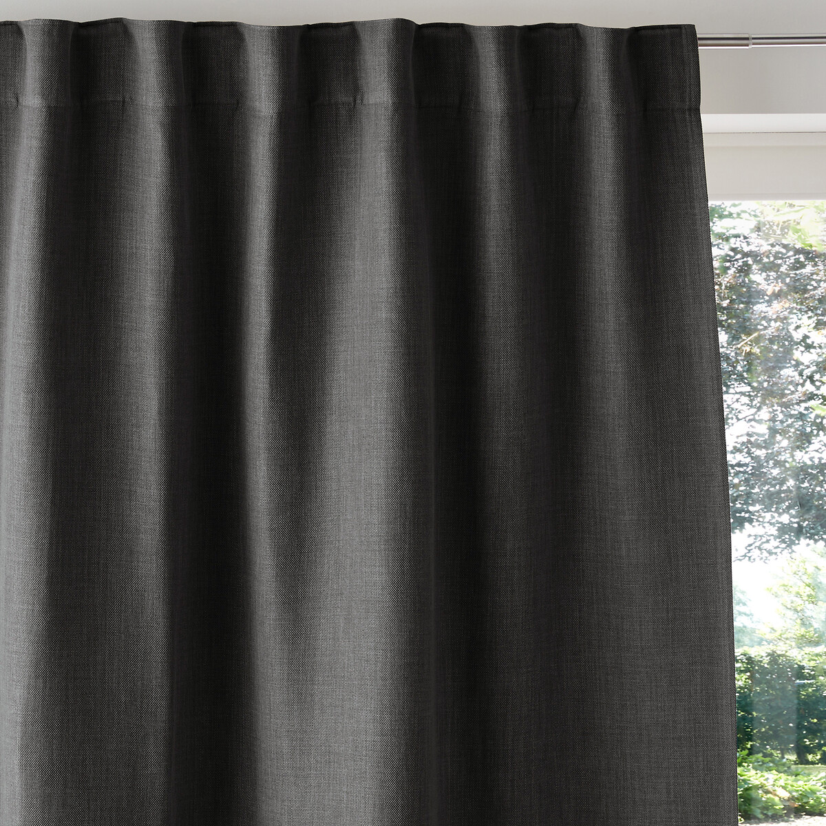 LA REDOUTE INTERIEURS<br>Cortina blackout com laços ocultos Exurie