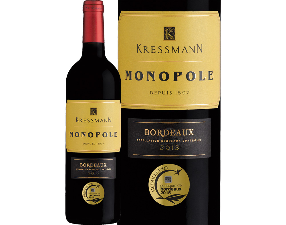 VINHO TINTO KRESSMANN BORDEAUX 0.75L