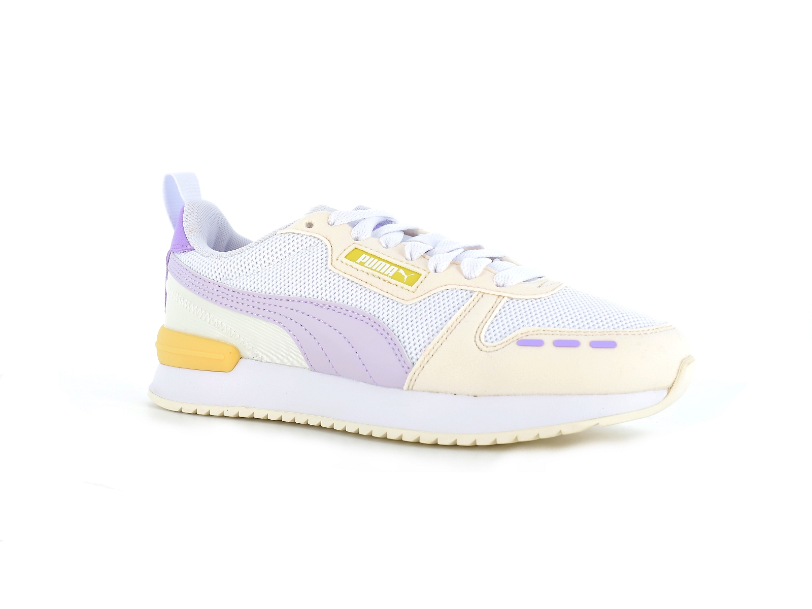 Puma-373117 Matières combinées Blanc Violet